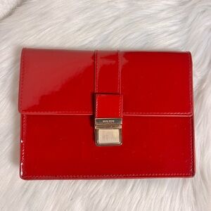Miu Miu Glossy Red Clutch